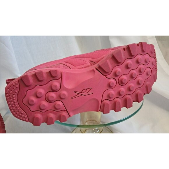 Reebok X Cardi B V2 Womens Fashion Shoes Sneakers Size 6 Hot Pink Fusion GW8876 - Picture 11 of 14